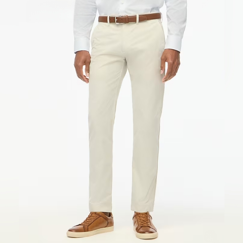 J. Crew Slim-fit tech chino pant 34x32